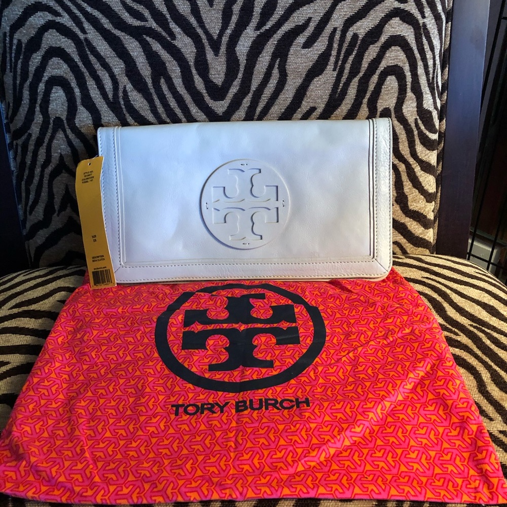 Large Tory Burch Clutch